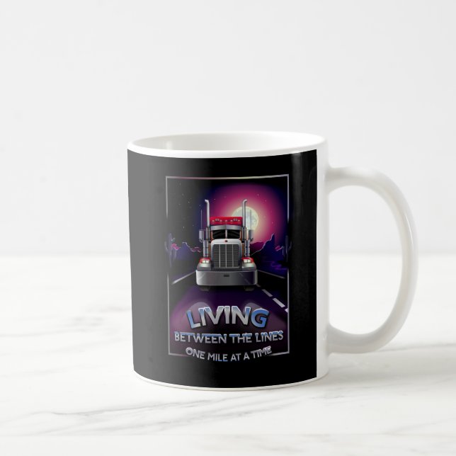Tasse de café impressionnante de camionneur avec (Droite)
