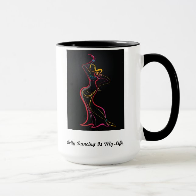 Tasse de café impressionnante de danse du ventre (Droite)