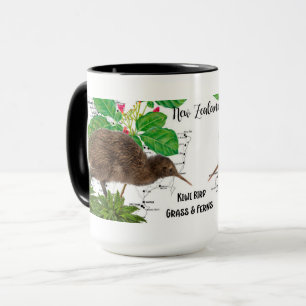 Tasse de café indigène d'oiseau de la Nouvelle