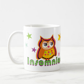 Tasse de café insomniaque de hibou