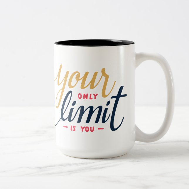 Tasse de café inspirée de citations (Droit)