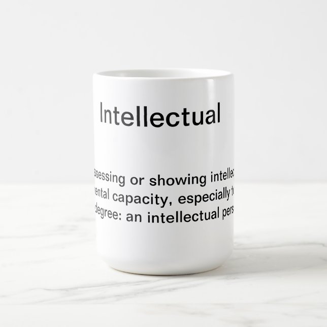 Tasse de café intellectuelle (Centre)