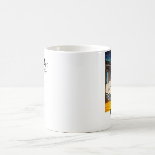 Tasse de café Irie Manhattan Beach. baril (Centre)