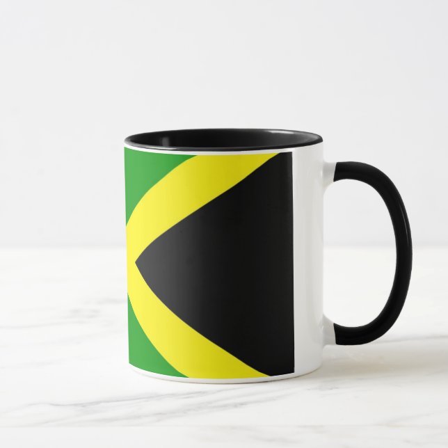 Tasse de café jamaïcaine de drapeau (Droite)