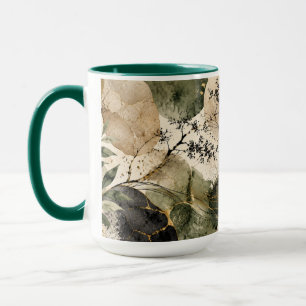 Tasse de café Japandi Moss Stone Morning Aesthetic