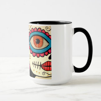Tasse de café jour de "Rosa Mexicano" - des morts
