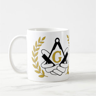 Tasse de café maçonnique