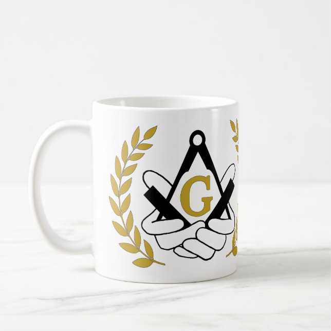 Tasse de café maçonnique (Gauche)