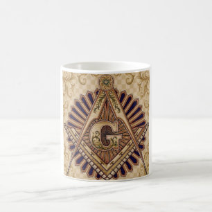 Tasse de café maçonnique
