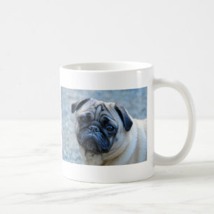 Tasse de café mignonne de carlin de faon