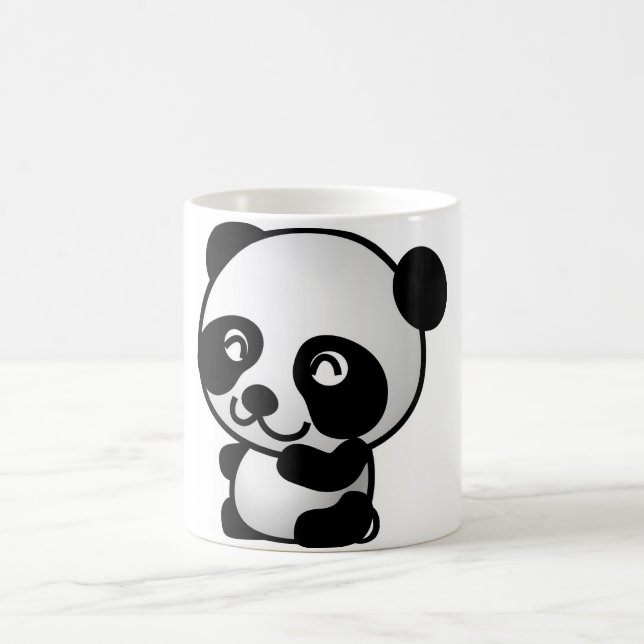 Tasse de café mignonne de panda (Centre)