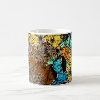 Tasse de café mince de section de météorite de NWA