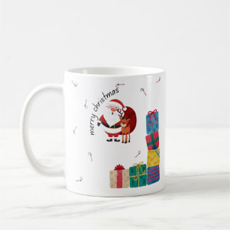 Tasse de café minimale Joyeux Noël