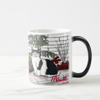 Tasse de café morphing "du jardin de Leada"