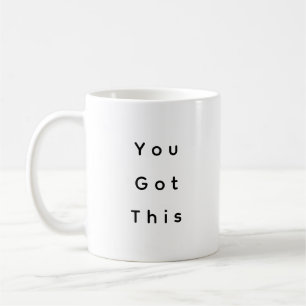 Tasse de café motivationnelle Vous Y Arriverez