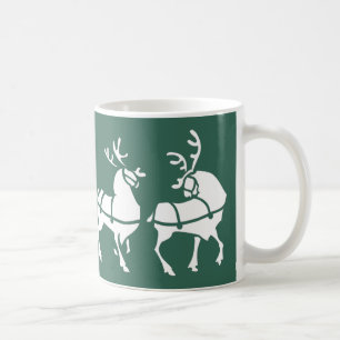 Tasse de café Mug Renne Cadeaux festifs de Noël