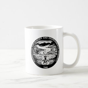 Tasse de café noire de JIRP