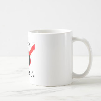 Tasse de café noire des as VF-41