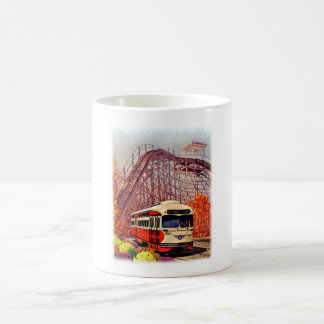 Tasse de café occidentale de parc de vue