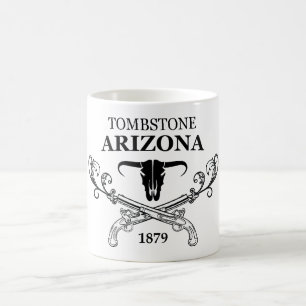Tasse de café occidentale sauvage de l'Arizona de