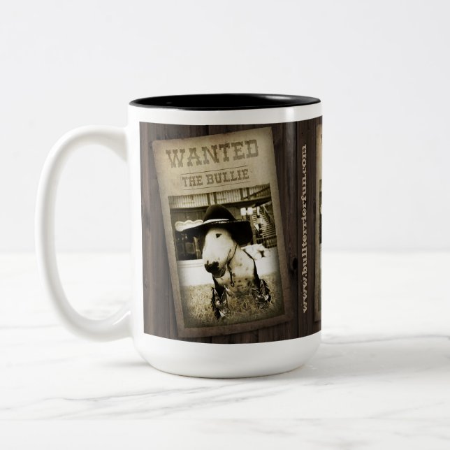 Tasse de café occidentale sauvage drôle de (Gauche)
