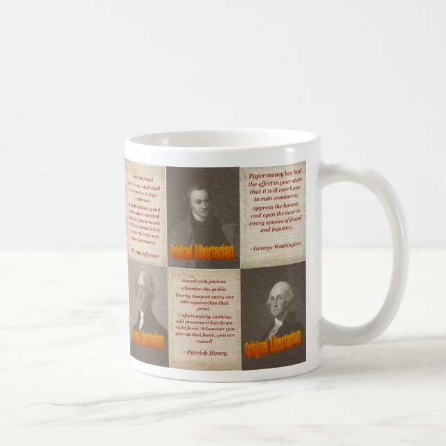 Tasse de café originale de libertaires (Droite)