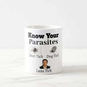 Tasse de café Parasites