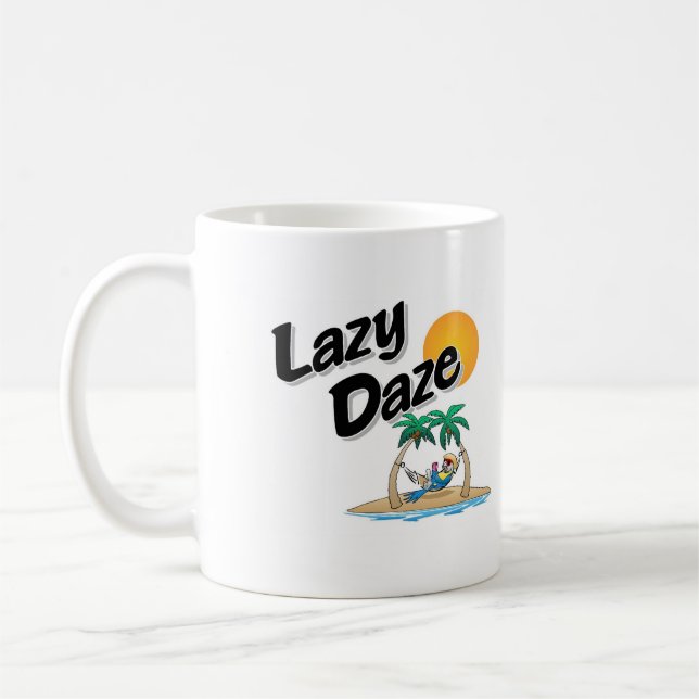 Tasse de café paresseuse de perroquet de Dazy (Gauche)