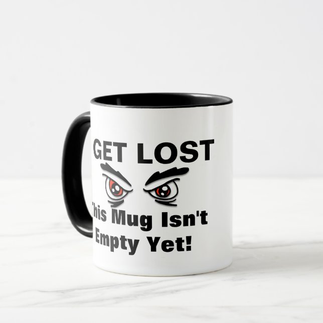 Tasse de café Perdu dans l'espace (Devant gauche)