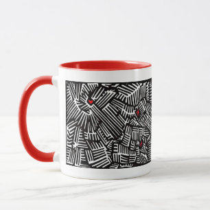 Tasse de café perdue d'amour