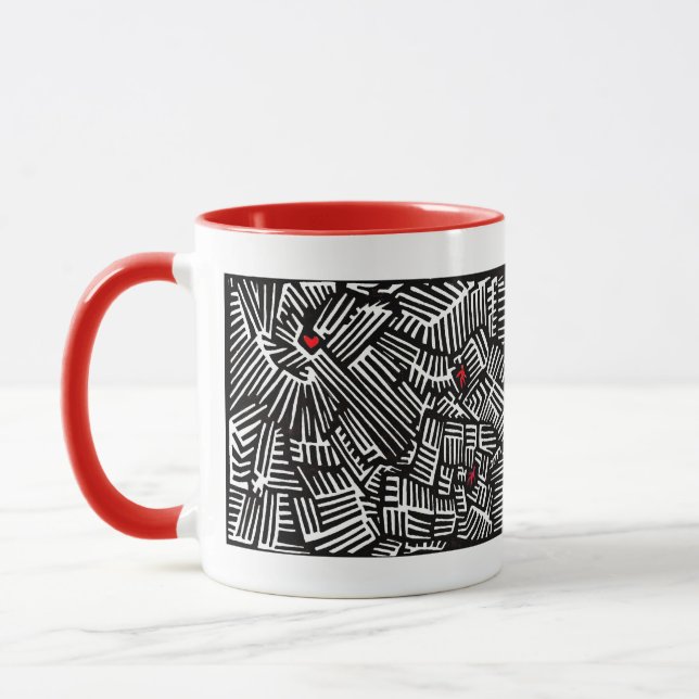 Tasse de café perdue d'amour (Gauche)