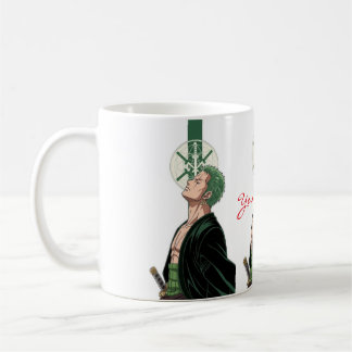 Tasse de café personnalisée avec nom Cool Anime Zo
