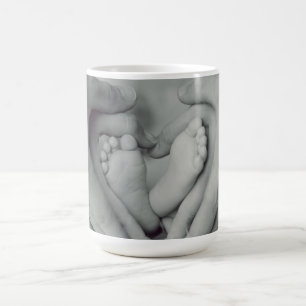 Tasse de café personnalisée avec photo de bébé et
