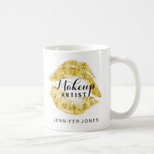 Tasse de café personnalisée de maquilleur