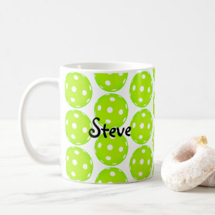 Tasse de café personnalisée de Pickleball