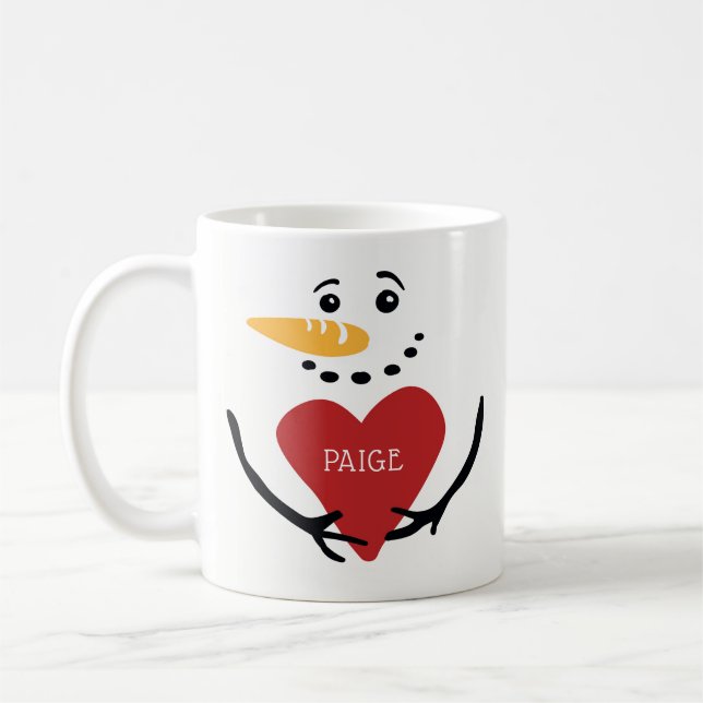 Tasse de café personnalisée par amusement de (Gauche)