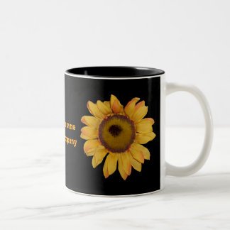 Tasse de café personnalisée par tournesol