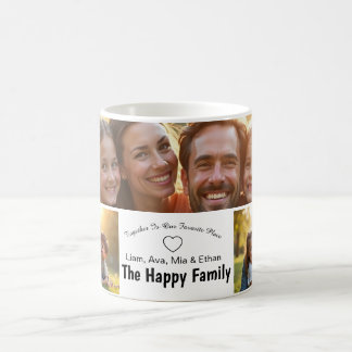 Tasse de café photo de famille