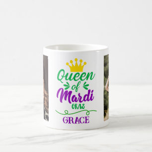 Tasse De Café Photo Reine Du Mardi Gras