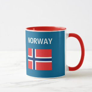 Tasse de café pittoresque d'Oslo