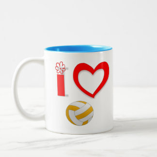 Tasse de café pour des amants de sports