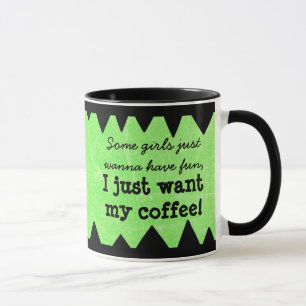 Tasse de café pour femme avec citation drôle
