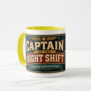 Tasse de café pour infirmières de nuit Cadeau