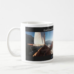Tasse de café pour le calendrier 2018 de skiff