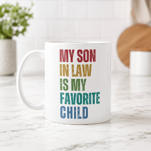 Tasse de café pour le gendre drôle Enfant préféré