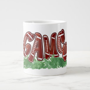 Tasse de café pour le jour de match de football am