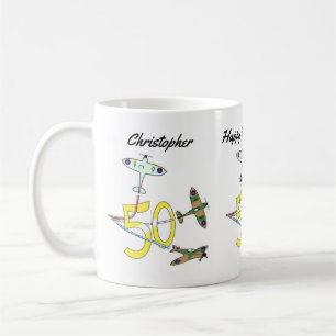 Tasse de café pour les 50 ans de Spitfires