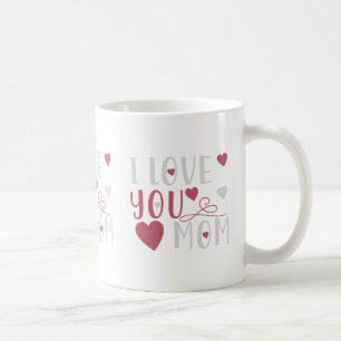 Tasse de café pour maman allemande typographie ros