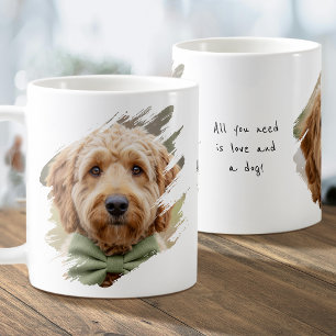 Tasse de café pour maman de chien moderne 2 photos