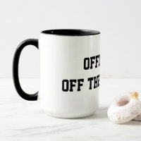 Tasse de café pour sténographe "Officiellement hor
